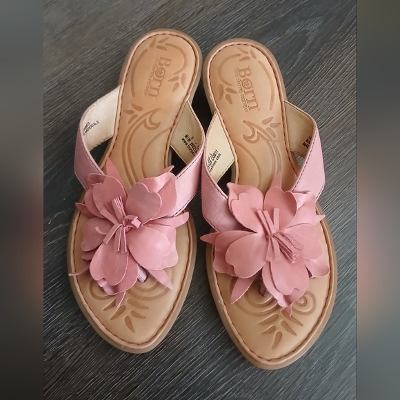 Born Shoes - Born Blush Floral Women's Sandals Size 6